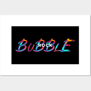 RockBubble Graphic Print Tee Posters and Art